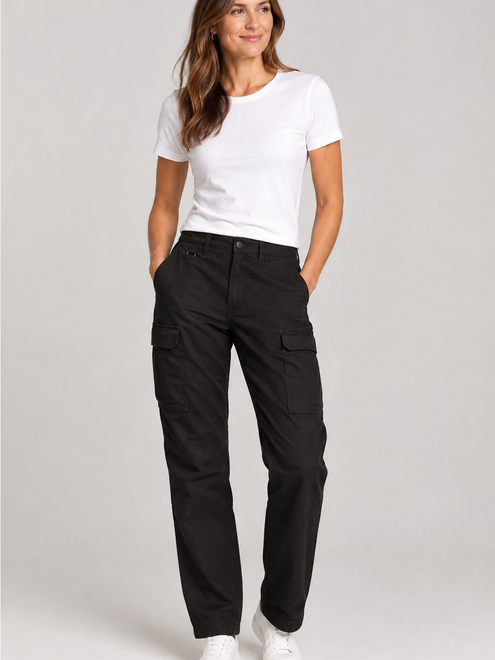 Propper Black Straight-Leg Cargo Pants